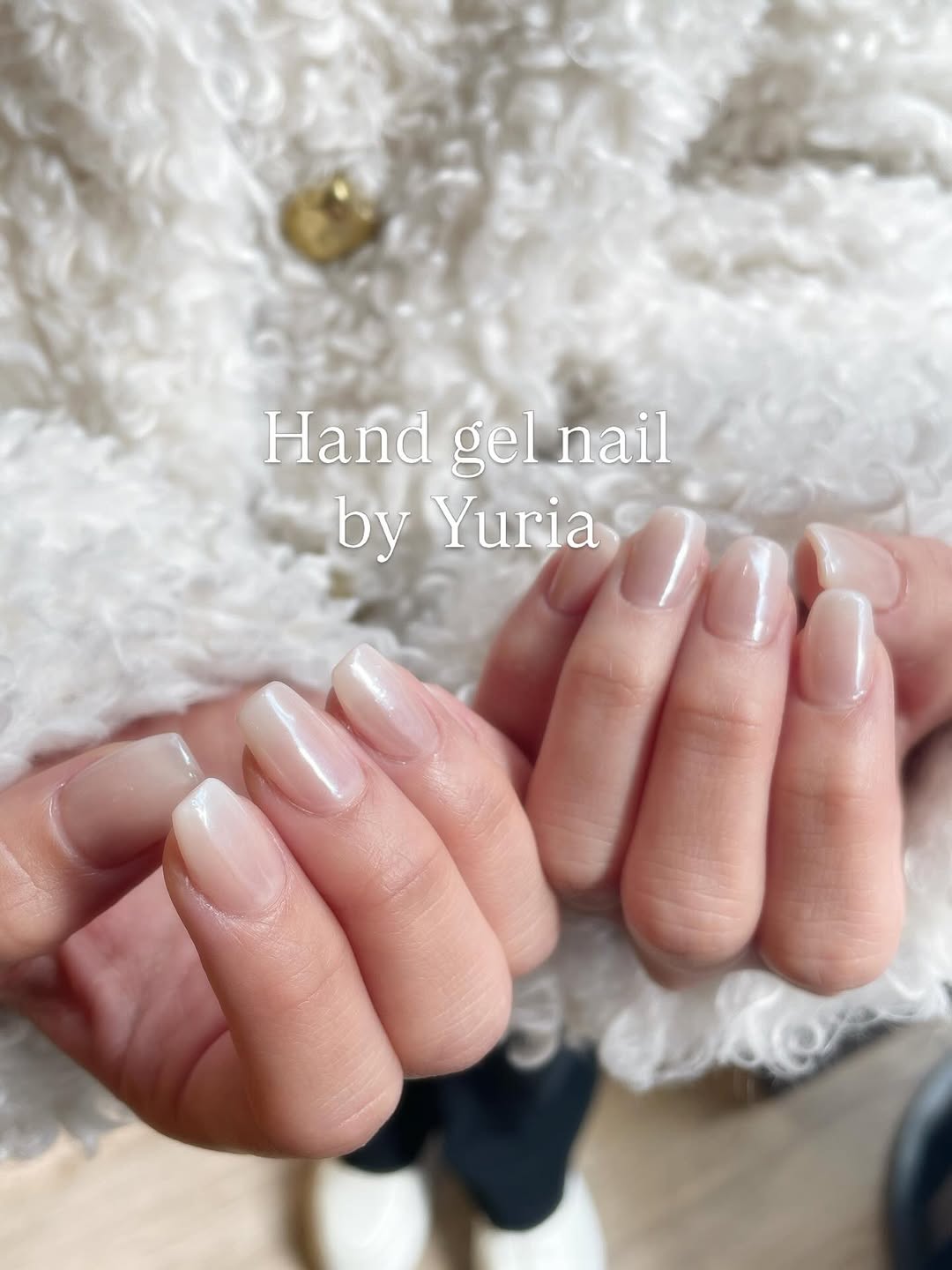 French Tips at Hana花salon in London