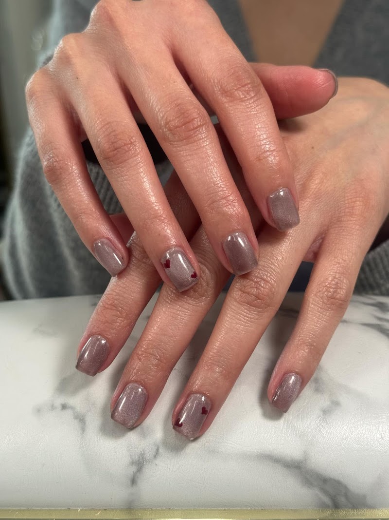 Russian Manicure nail design by Draxt Nails - Russian Manicure in Los Angeles