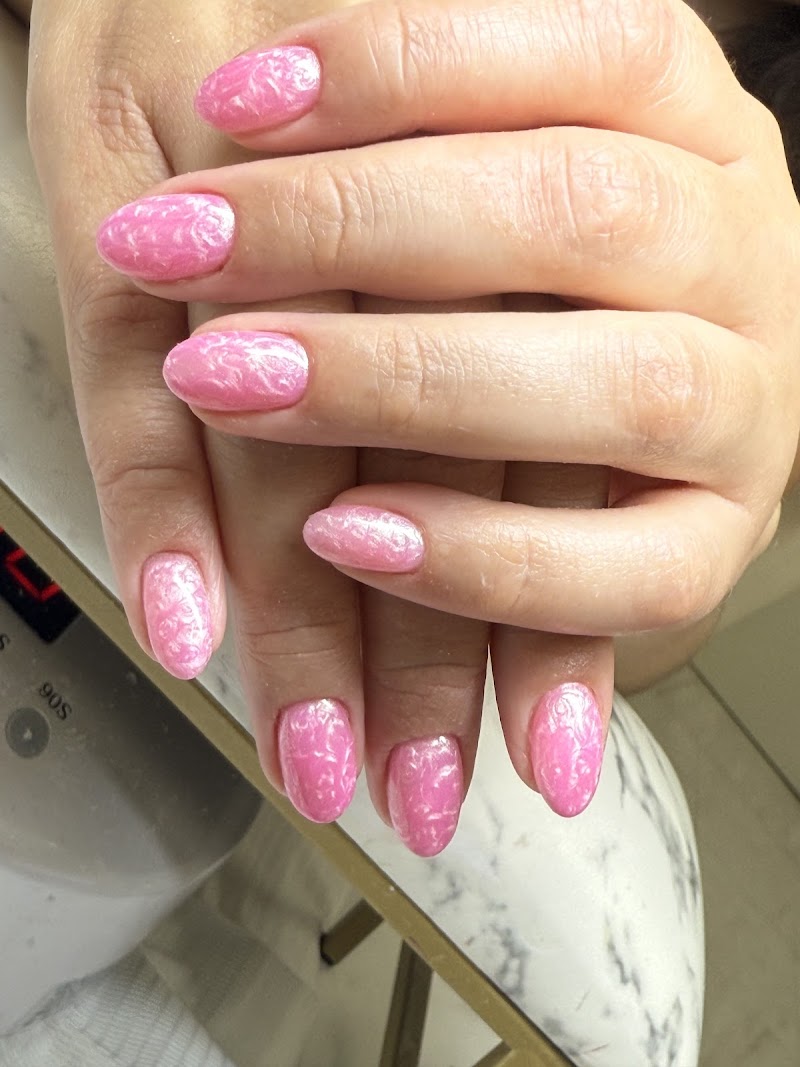 Russian Manicure nail design by Draxt Nails - Russian Manicure in Los Angeles