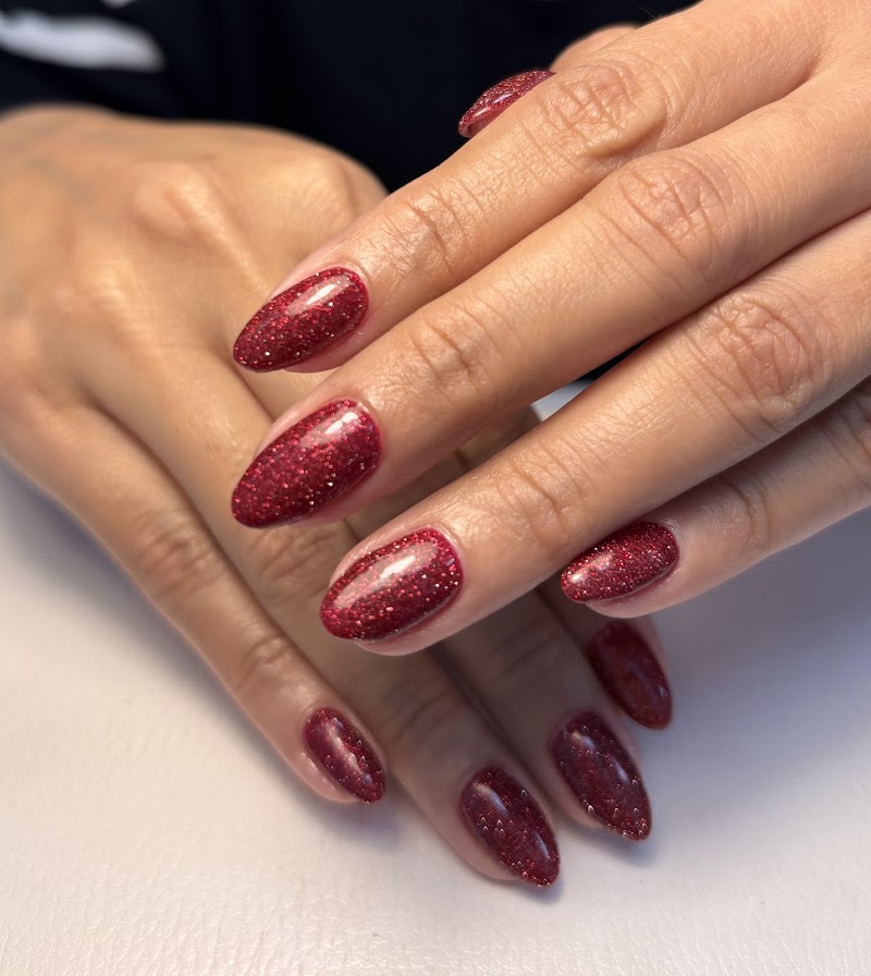 Winter Nails nail design by Oki-Doki London in London