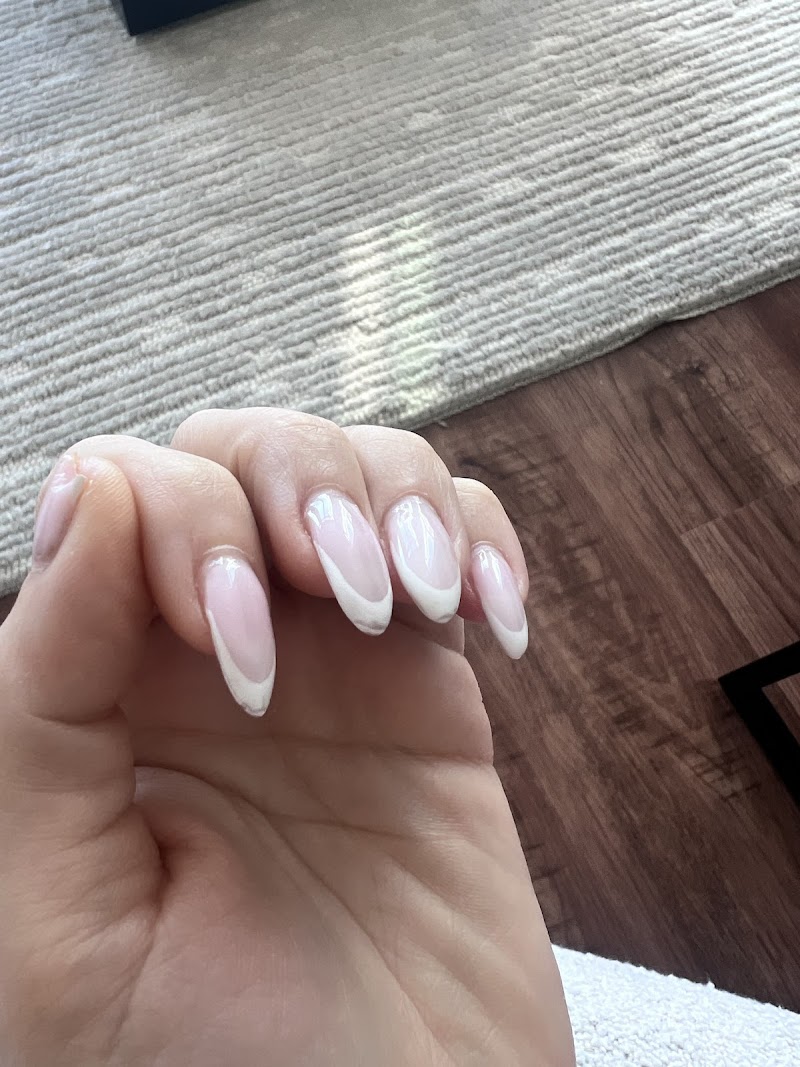 French Tips at T&a Serendipity Nail Salon in New York