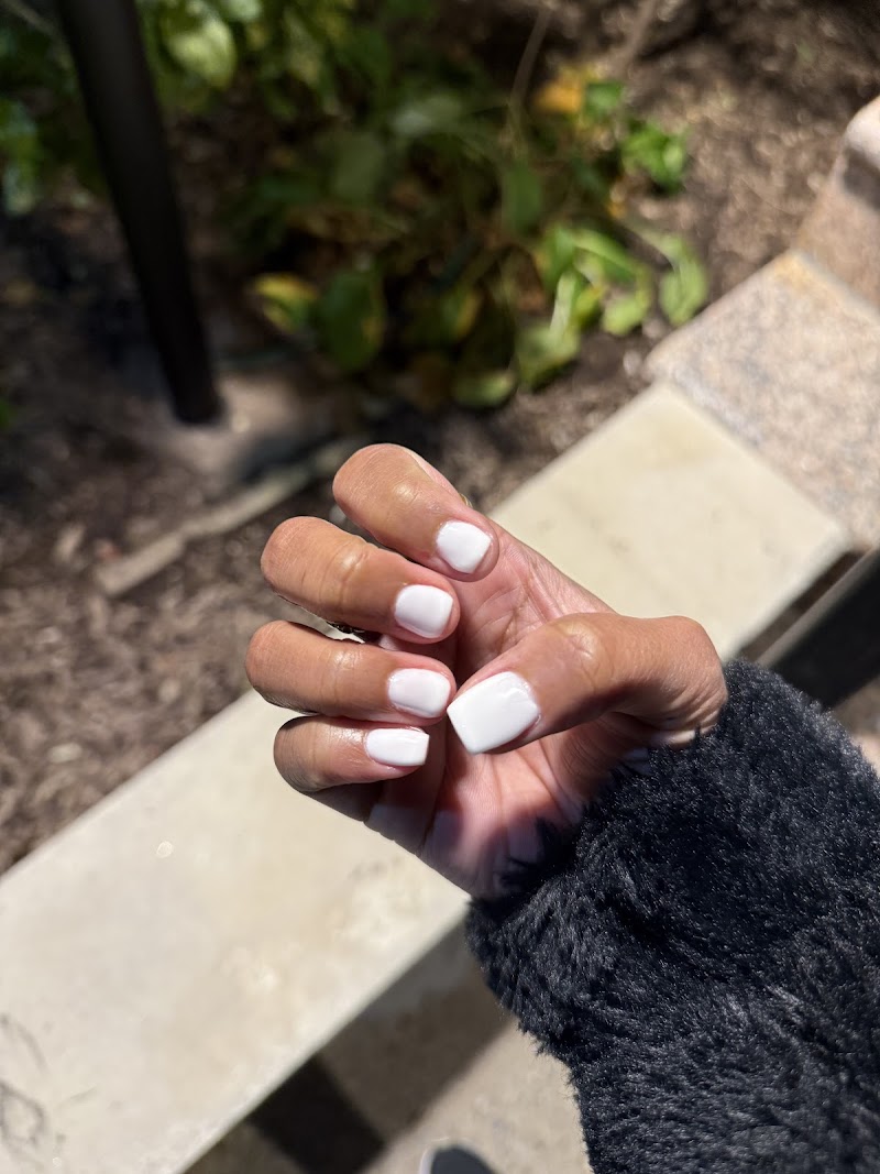 French Tips at T&a Serendipity Nail Salon in New York