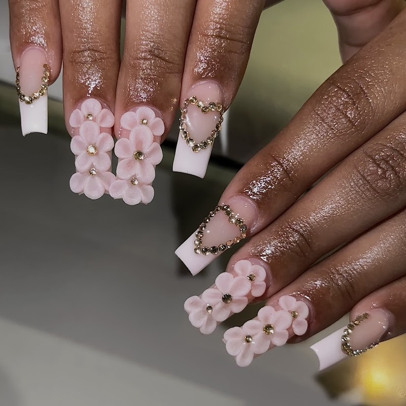 3D Nails nail design by Zol Nails