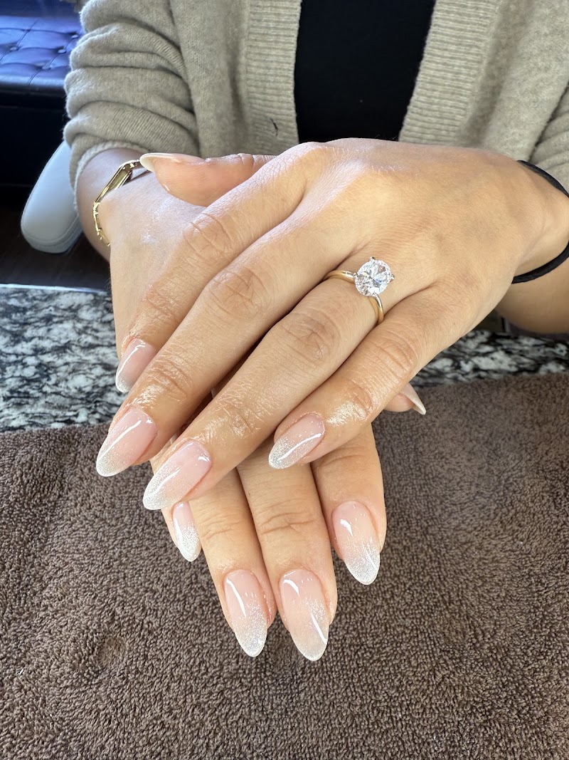 Floral Nails nail design by Little Art Nails