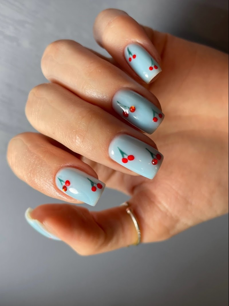 Russian Manicure nail design by Russian nails Upper East Side - Legend Nails NYC in New York