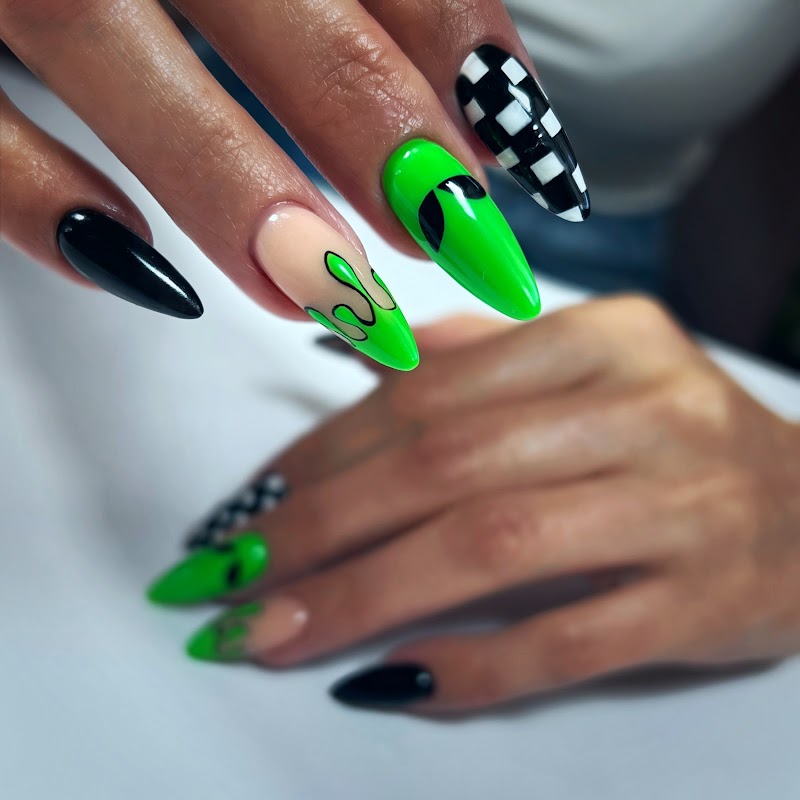 Russian Manicure nail design by Russian nails Upper East Side - Legend Nails NYC in New York