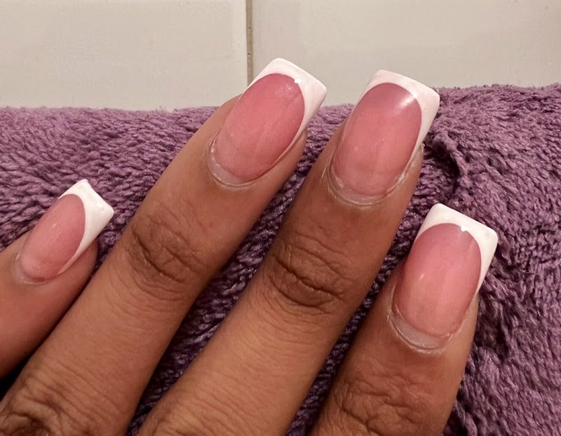 French Tips at New Miracle Nail SPA in New York