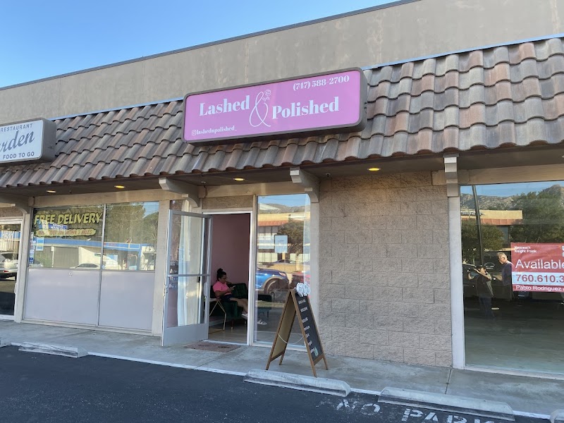 Nail Salon at Lashed & Polished in Los Angeles