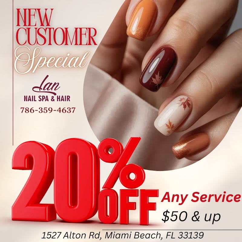 Nail Art at Lan Nail SPA & Hair in Miami
