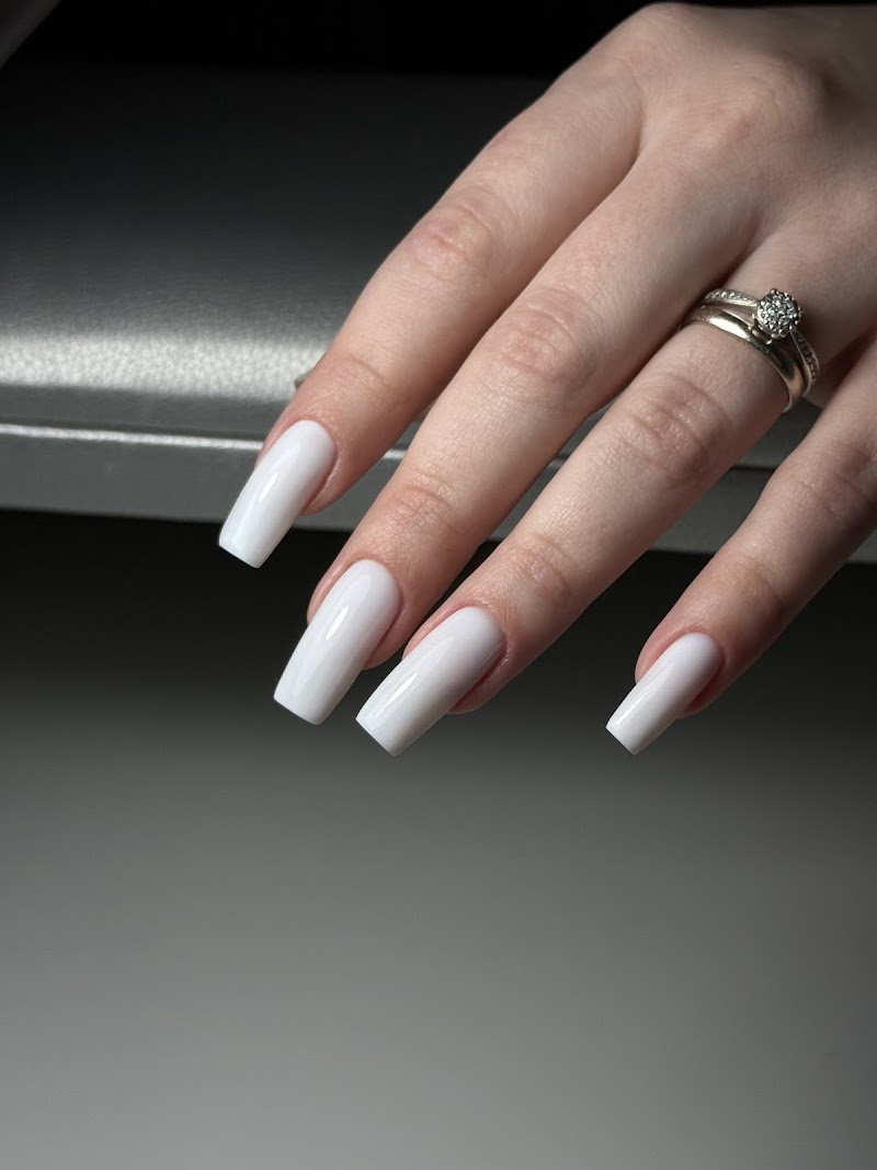 BIAB nail design by LM Nail Care Studio in London