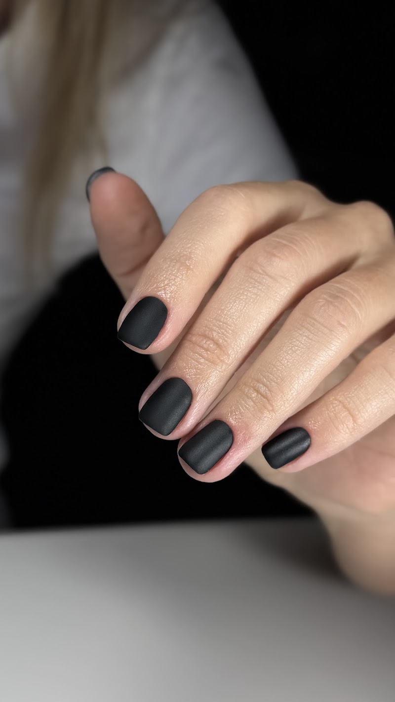 BIAB nail design by LM Nail Care Studio in London