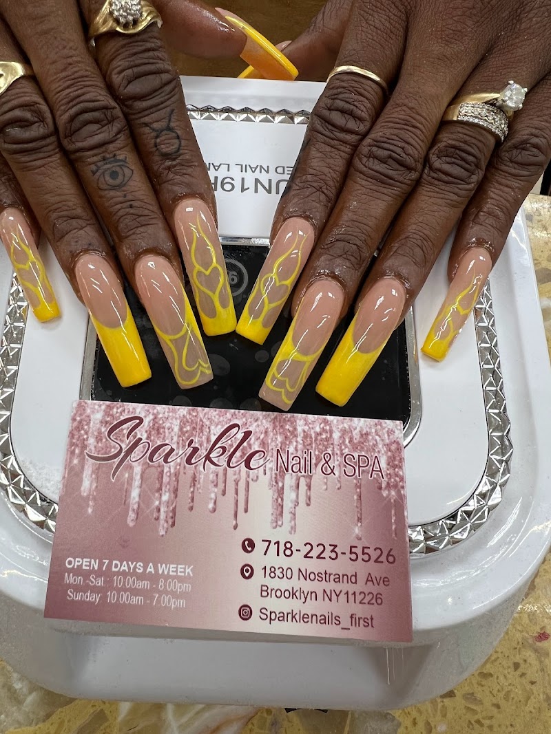 Nail Art at Sparkle Nails & SPA in New York
