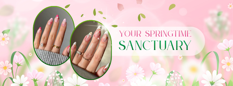 Boho Nails nail design by Le Lani Nail Spa in Los Angeles