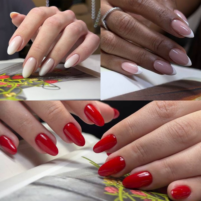 French Tips at Nails Manhattan Nmn Studio in New York