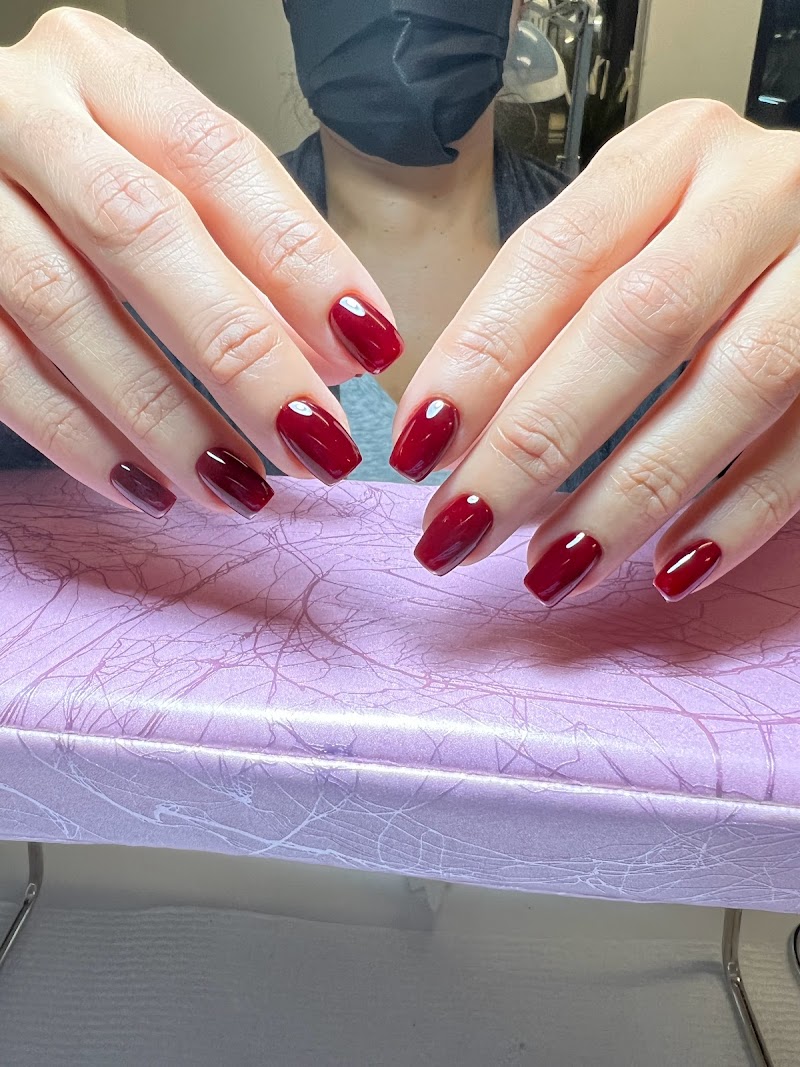 Valentine's Nails nail design by Nails Manhattan NMN studio in New York
