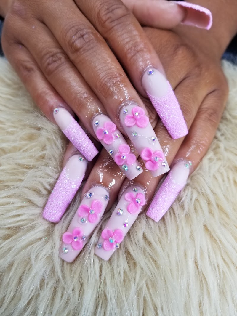 Y2K Nails nail design by ALENE .Ng.Nail Tech in New York