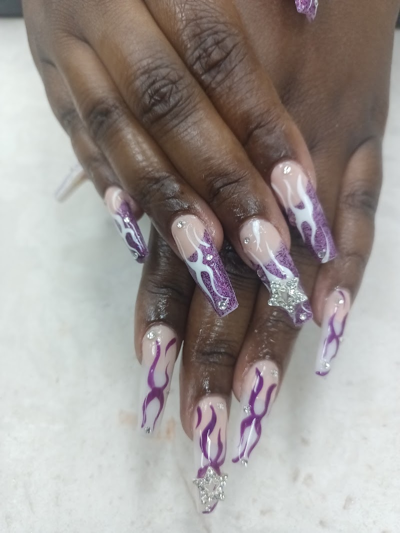Y2K Nails nail design by ALENE .Ng.Nail Tech in New York