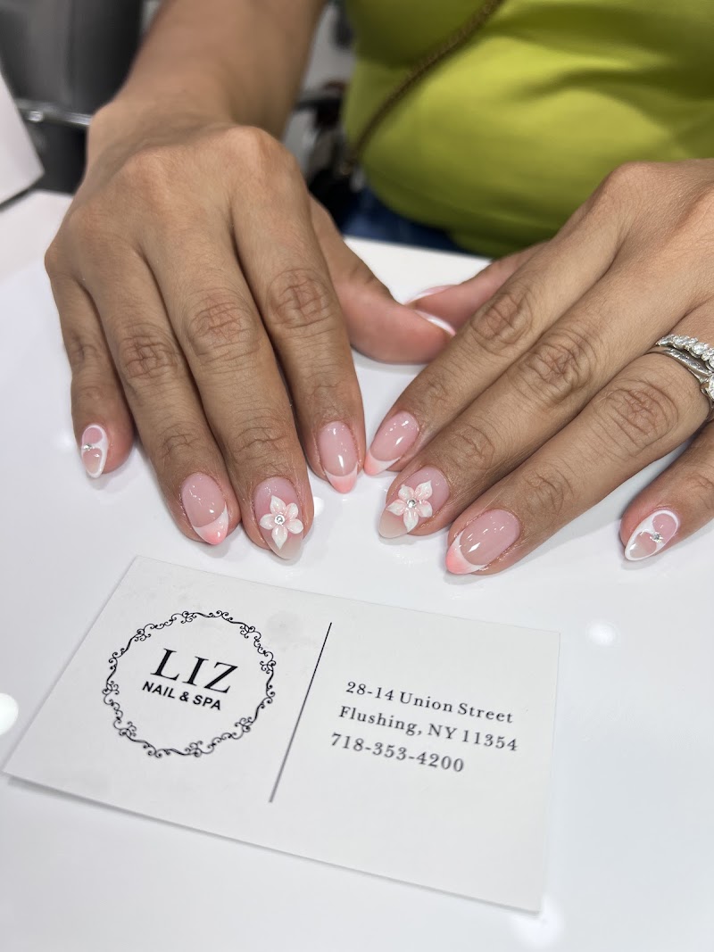 Easter Nails nail design by Liz Nail & Spa Inc. in New York