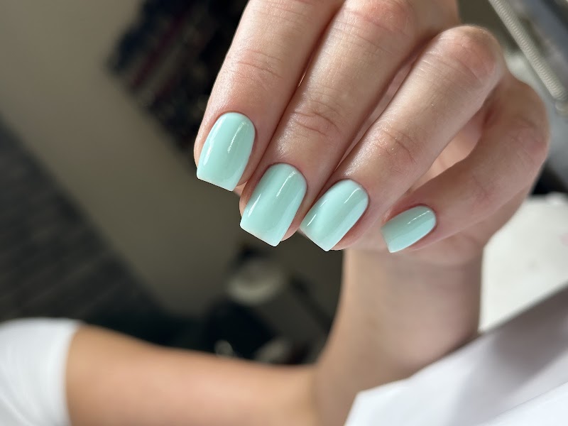 Square Nails nail design by UNIQUE by Anna Sarna