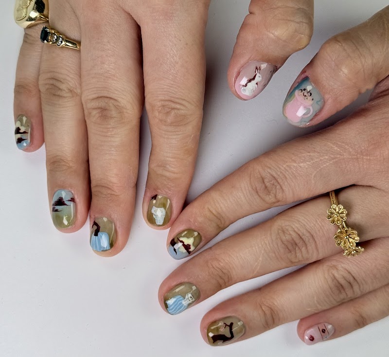 Russian Manicure nail design by NAIL FAIRY BEAUTY STUDIO in New York