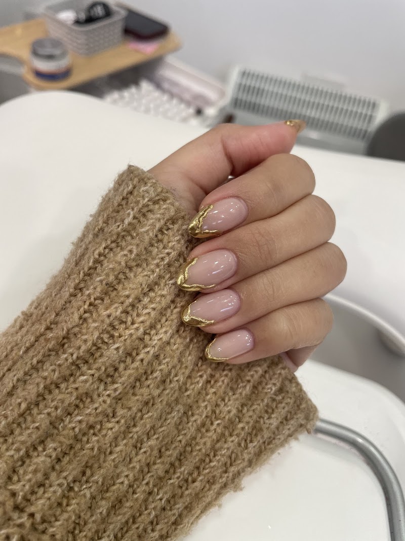 French Tips at Allure Nails and Beauty in London