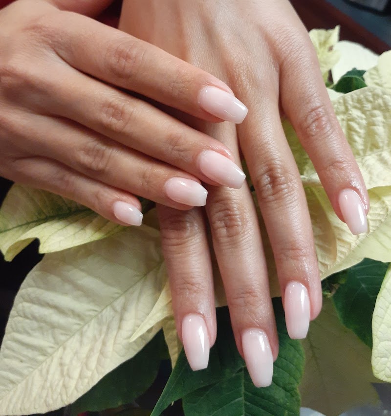 Minimal Nails nail design by Izabela's in Chicago