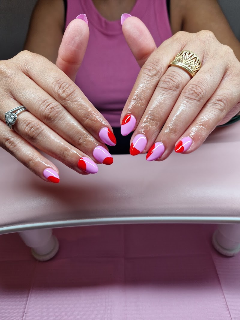 Ombre Nails nail design by Gifted Nailsuk