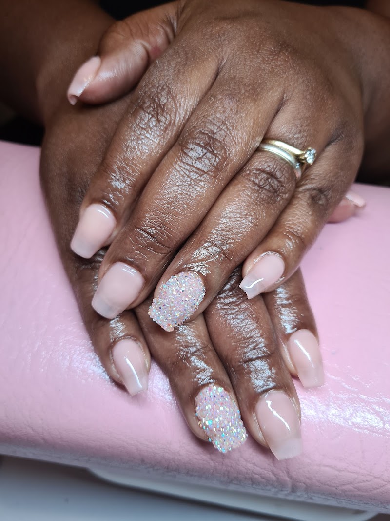 Ombre Nails nail design by Gifted Nailsuk