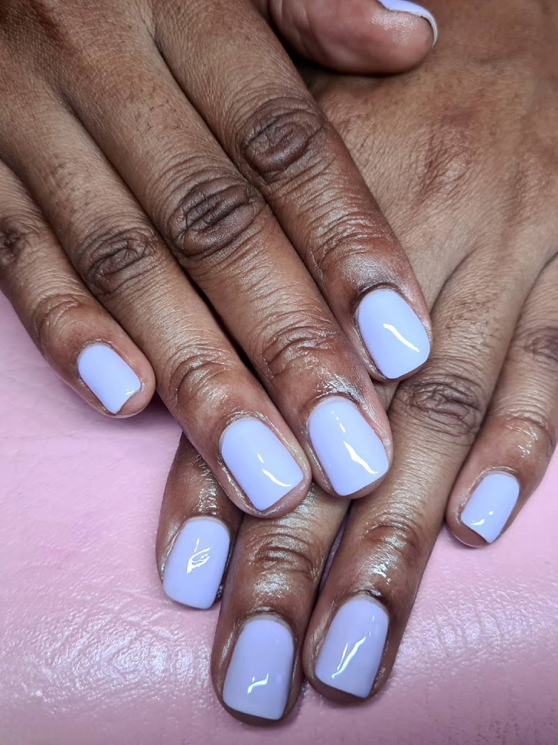 Ombre Nails nail design by Gifted Nailsuk