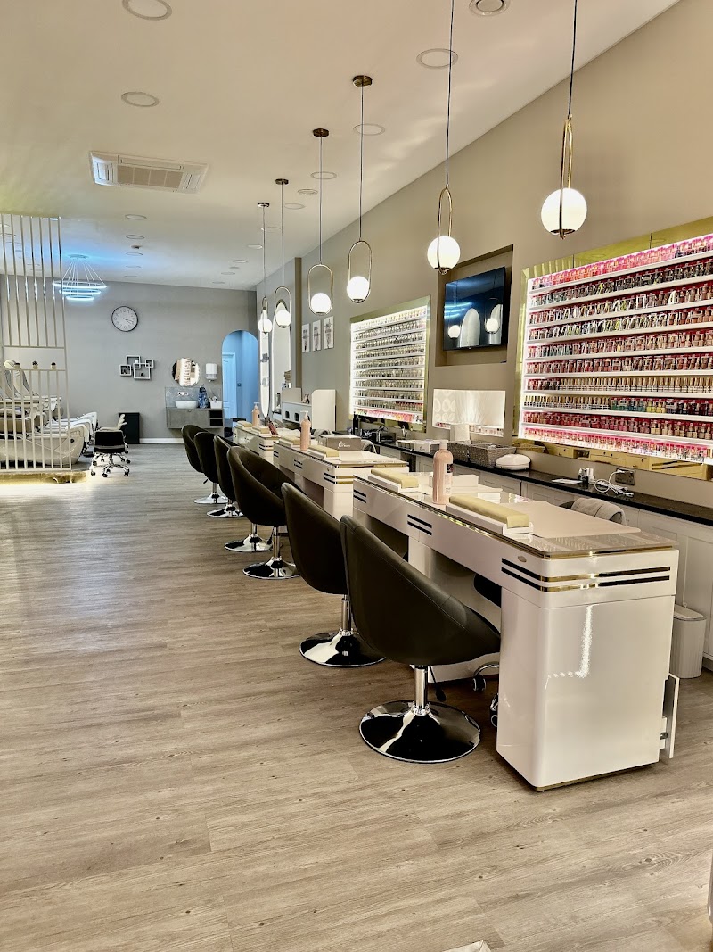 BIAB nail design by Rose & Blossom Nail Spa in London