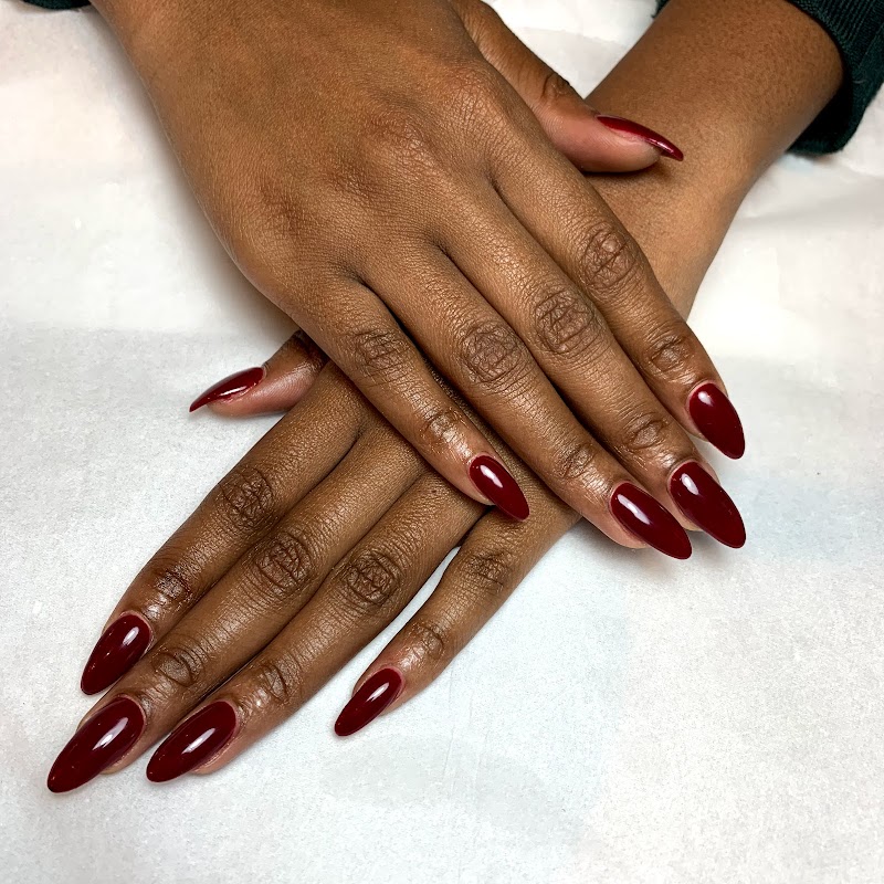 Christmas Nails nail design by Flawless Touch London in London