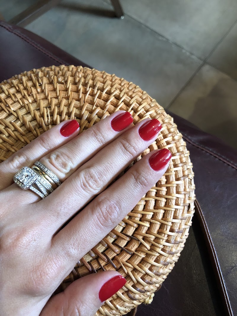 Winter Nails nail design by Brickell Euroflair Inc in Miami