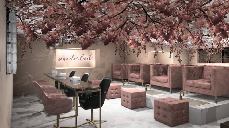 Nail Salon at Wanderlust Nail Lounge Covent Garden in London