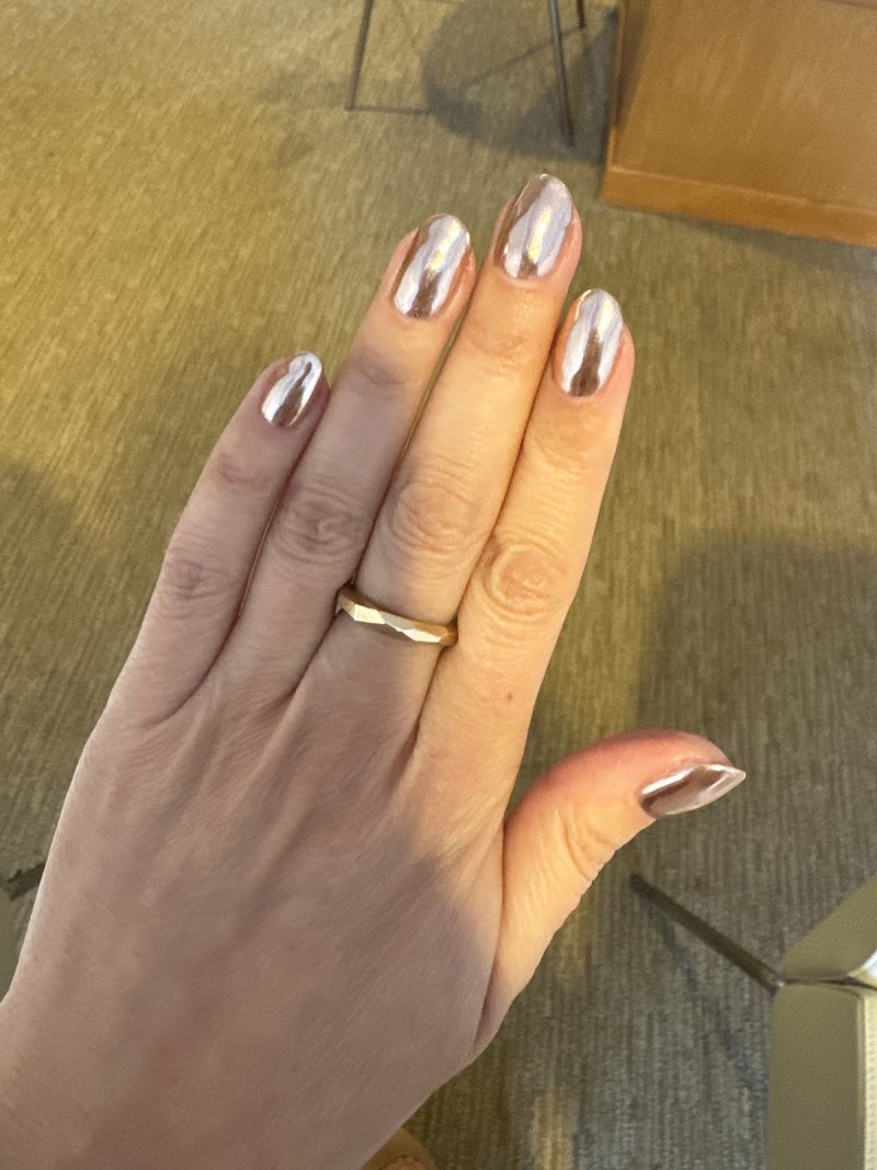 Chrome Nails nail design by Nail WAH