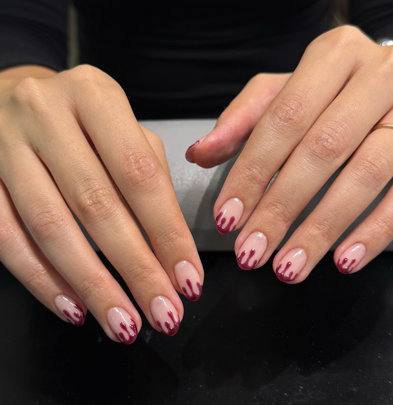 Japanese Gel nail design by We Nail in New York