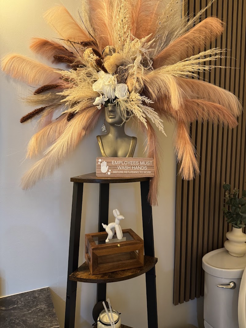 Russian Manicure nail design by Backstage Beauty in Los Angeles