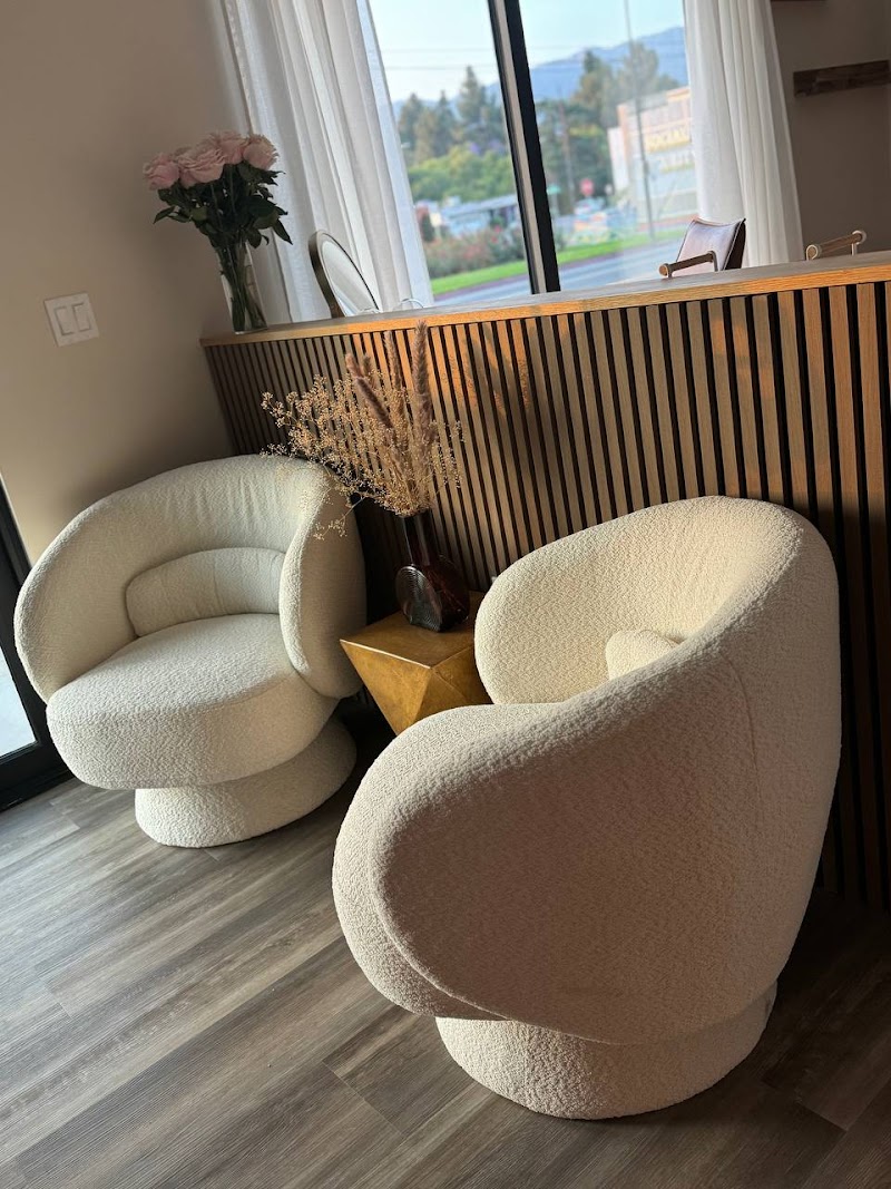 Russian Manicure nail design by Backstage Beauty in Los Angeles