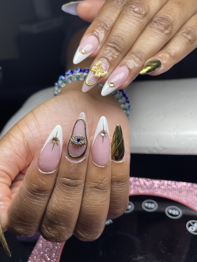 BIAB nail design by Ashley’s Nails in New York