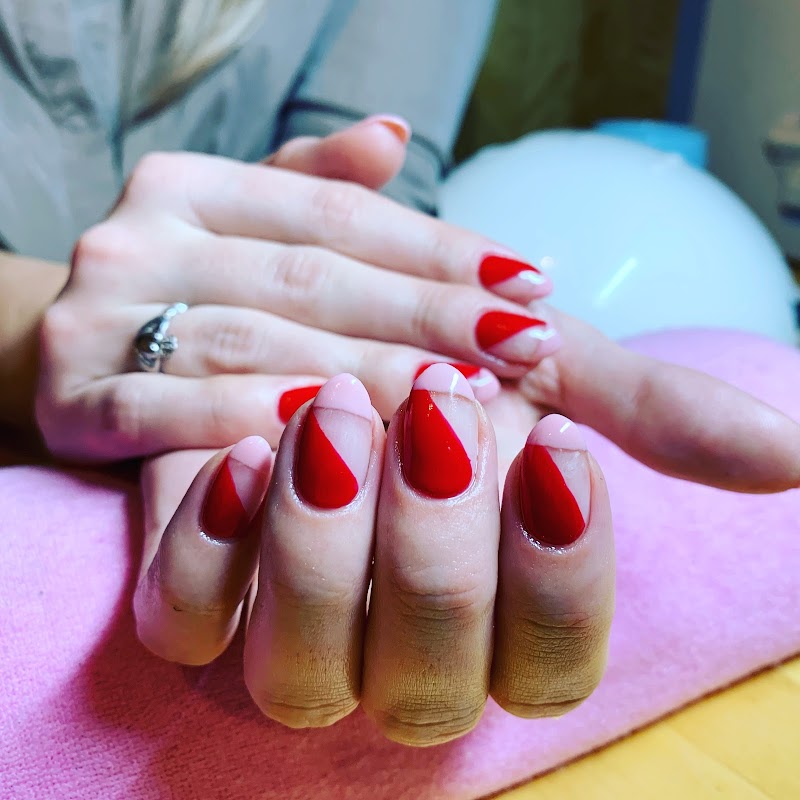 Square Nails nail design by HOLMEFIELD COULD