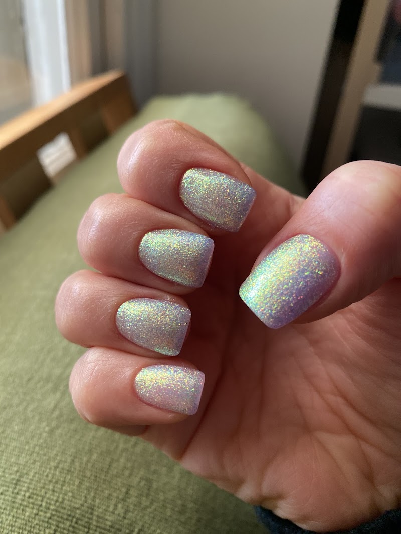 Bridal Nails nail design by Beauty Restart in London