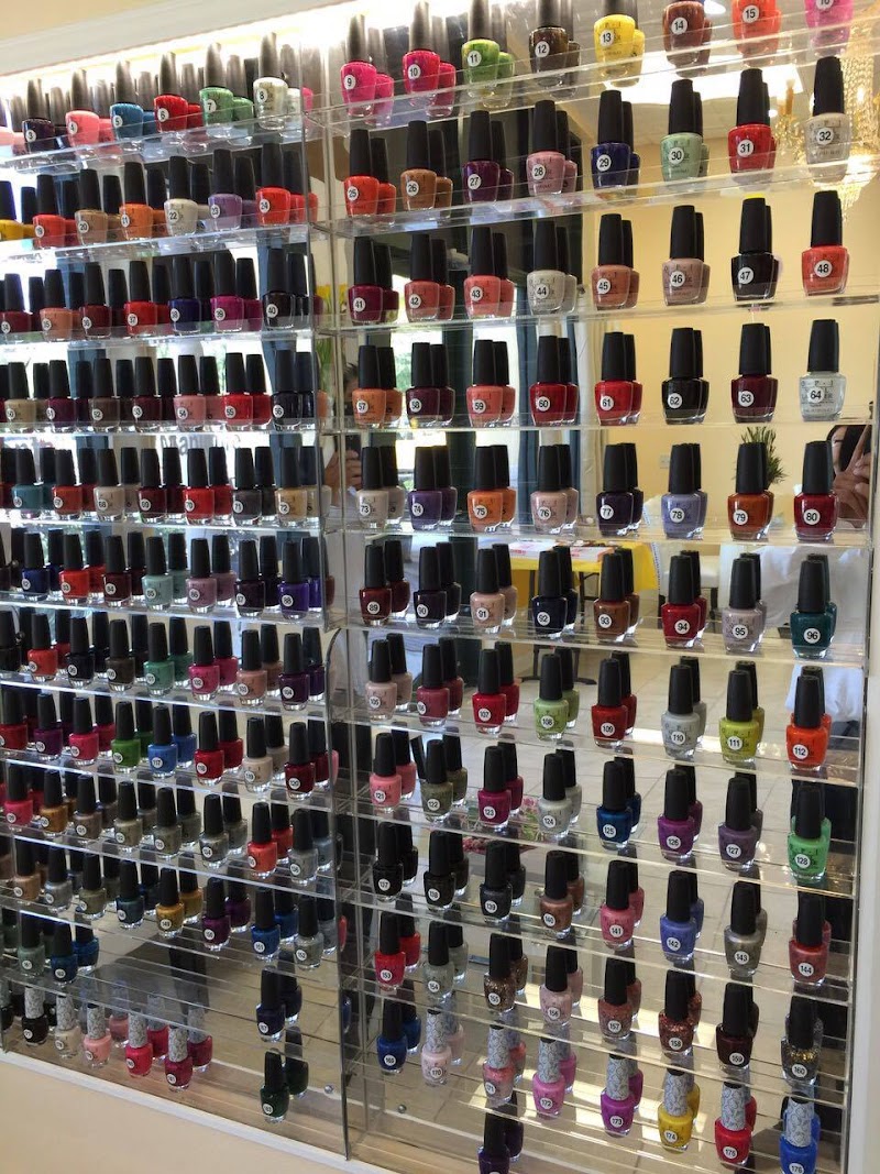 Neon Nails nail design by Lily's Nails & Beauty in London