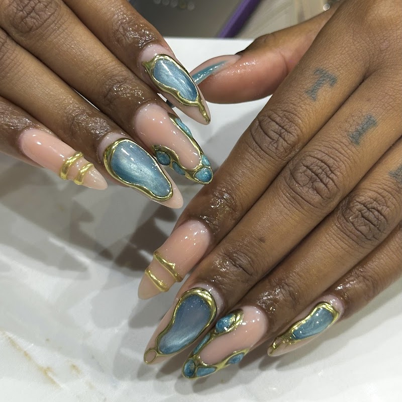 BIAB nail design by The Nail Atelier Beauty Suite in London