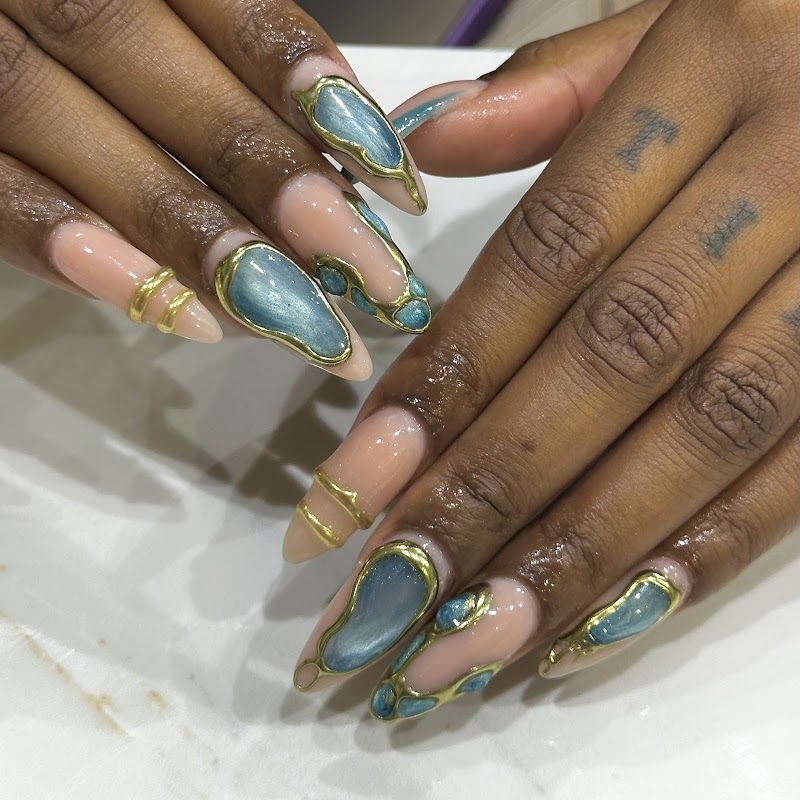 BIAB nail design by The Nail Atelier Beauty Suite in London