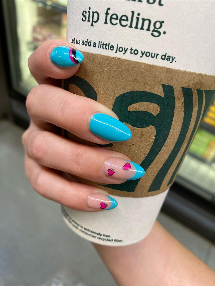 Gel-X nail design by AndyC Nail Studio in Los Angeles