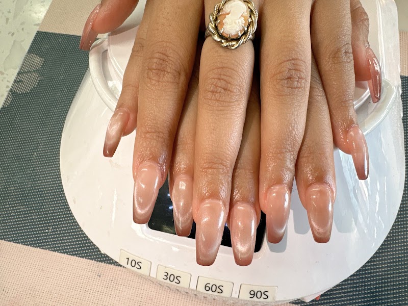 French Tips at Zoe’s Tipology Nails & SPA in New York