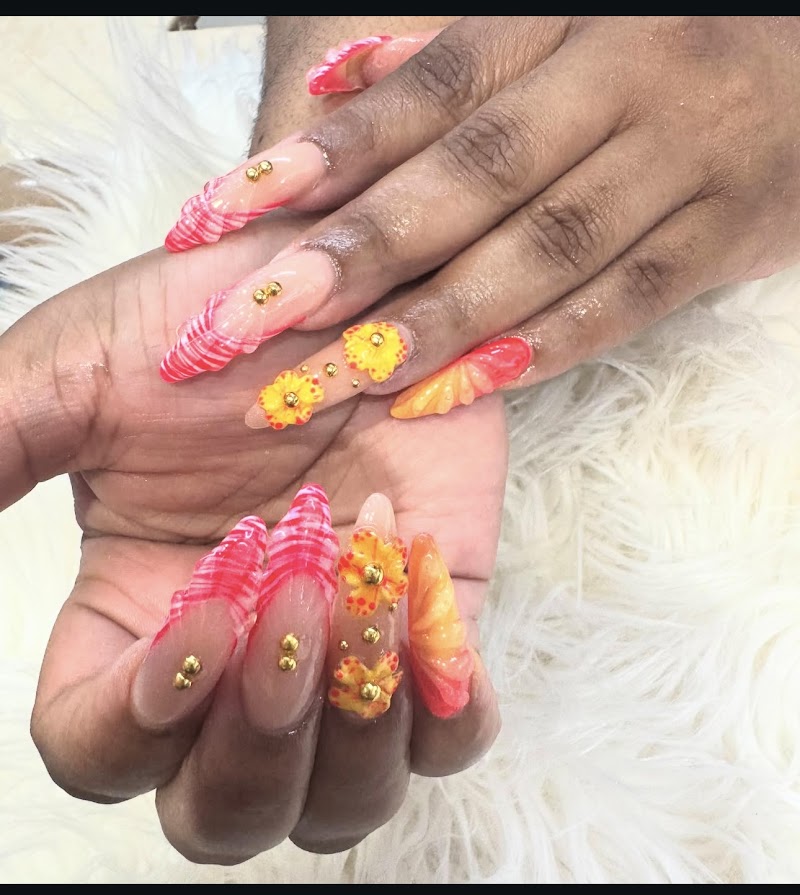 3D Nail Art at King Sweety Nail in New York