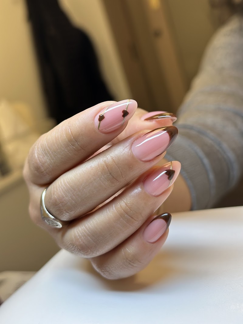 French Tips at Coraly Nail Studio (european/russian Manicure) in New York