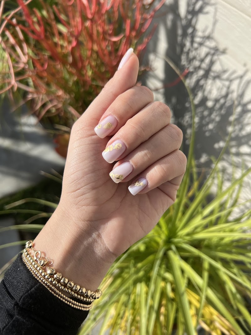 Spring Nails nail design by LUX nail studio in Los Angeles