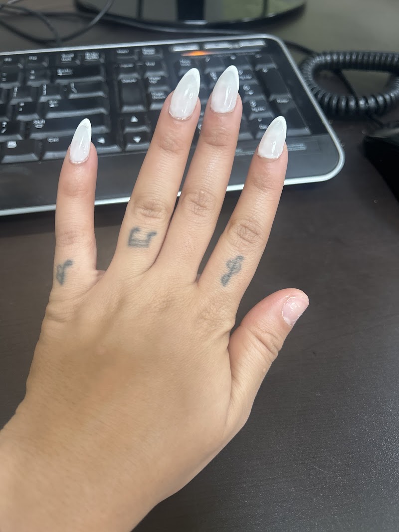 French Tips at Jenny's Sky Nails in New York