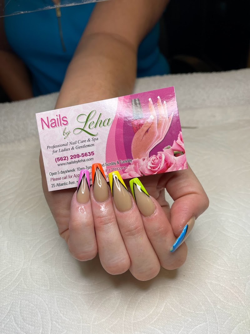 Valentine's Nails nail design by Nails By Leha in Los Angeles